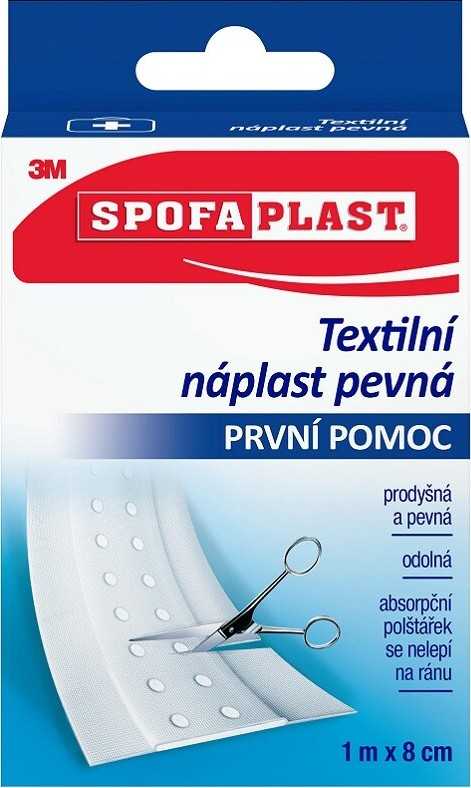 3M Spofaplast 264 Pevná textilní náplast 8 cm x 1 m