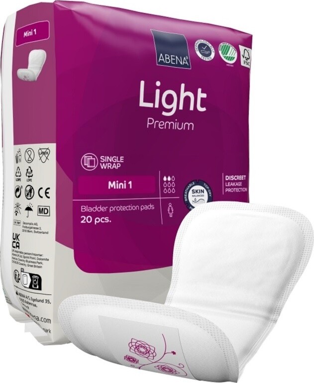 ABENA LIGHT MINI 1 VLOŽKY ABSORPČNÍ