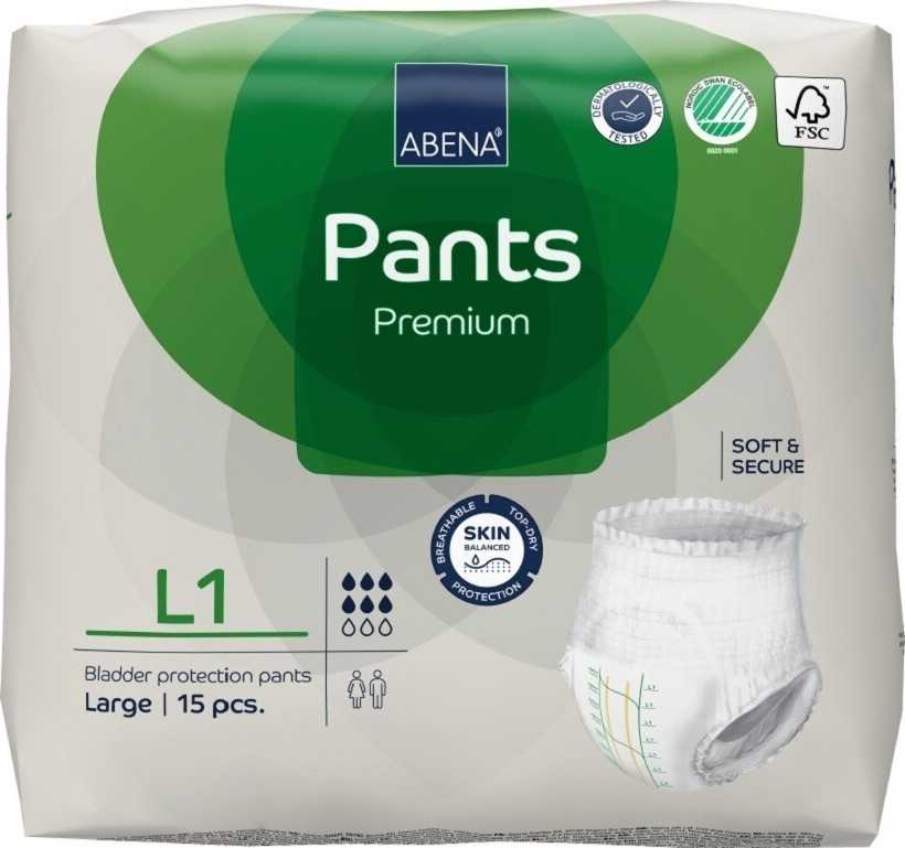 ABENA PANTS PREMIUM L1 KALHOTKY ABSORPČNÍ NAVLÉKACÍ