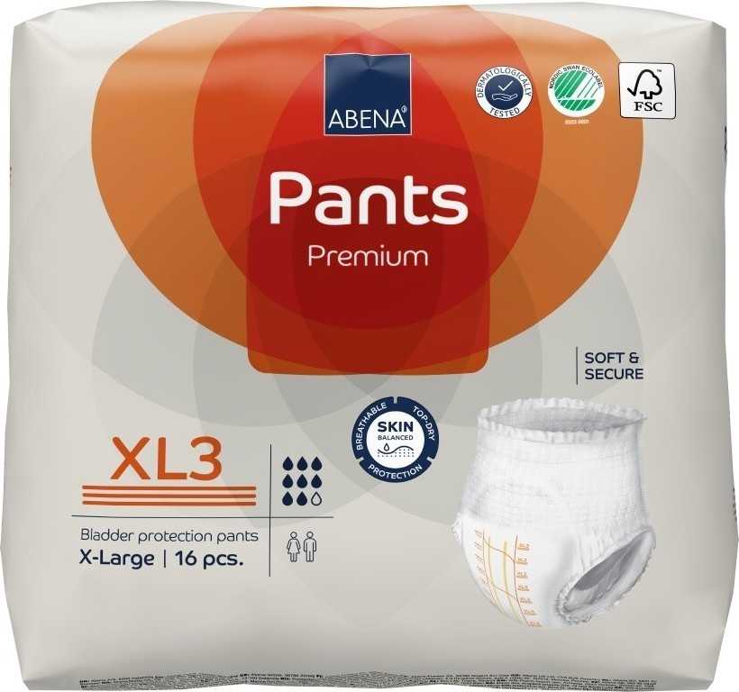 ABENA PANTS PREMIUM XL3 KALHOTKY ABSORPČNÍ NAVLÉKACÍ