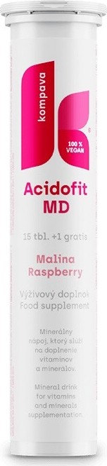 Acidofit MD malina eff.tbl.15+1