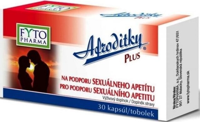 Afroditky Plus tob.30 pro sexuál.apetit Fytopharma