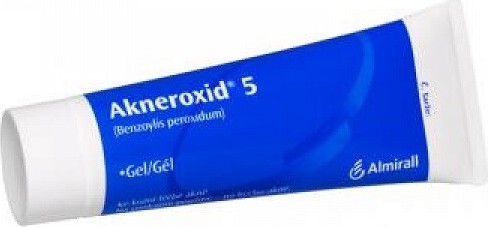 AKNEROXID 50MG/G gel 50G