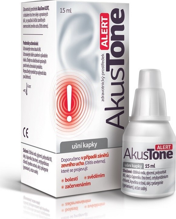 AkusTone ALERT ušní kapky 15ml