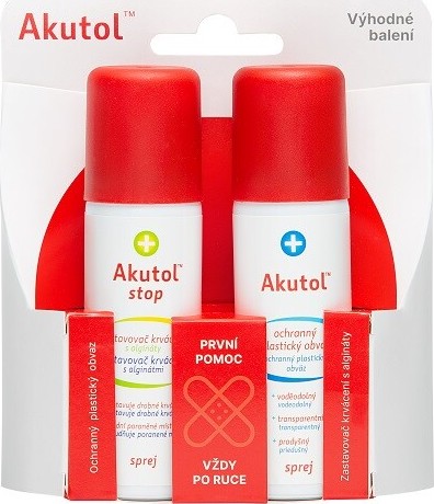 AKUTOL spray + Akutol STOP spray DUOPACK 2x60ml