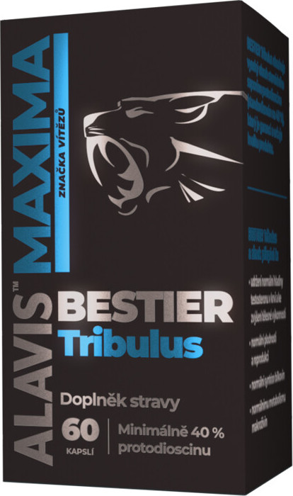 ALAVIS MAXIMA Bestier Tribulus 60 kapslí