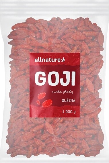 Allnature Goji sušené plody 1000g