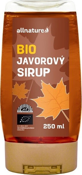 Allnature Javorový sirup BIO 250ml