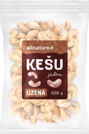 Allnature Kešu uzené 500g