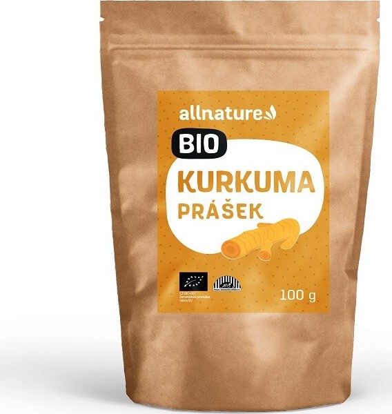 Allnature Kurkuma prášek BIO 100g