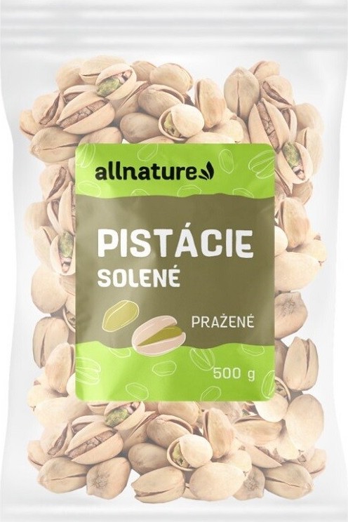 Allnature Pistácie pražené solené 500g