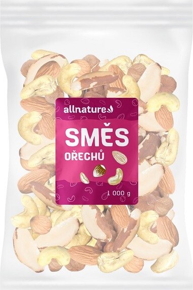 Allnature Směs ořechů 1000g