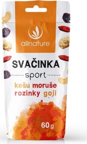 Allnature Směs svačinka Sport 60g