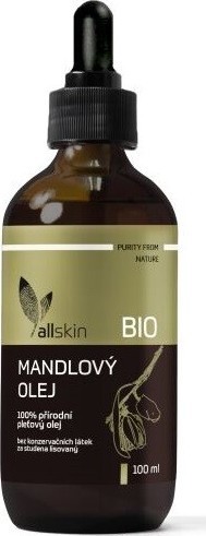 Allskin Mandlový olej BIO 100ml