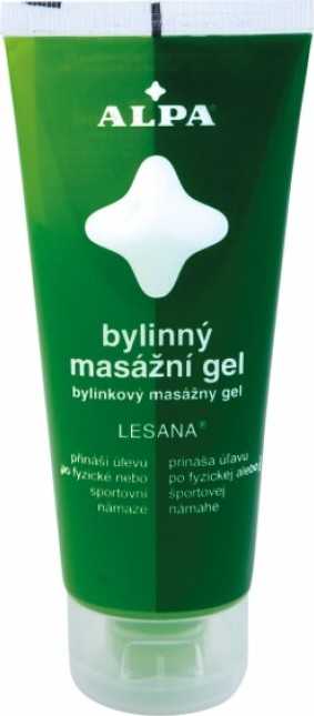 Alpa bylinný masážní gel Lesana 100ml