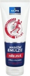 Alpa masážní emulze hřejivá 210ml