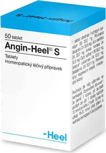 ANGIN-HEEL S neobalené tablety 50