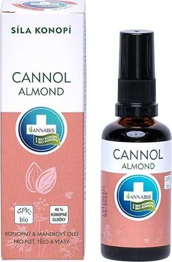 Annabis Cannol Almond konopný olej BIO 50 ml