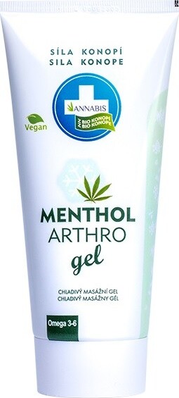 Annabis Menthol Arthro chladivý gel 200ml