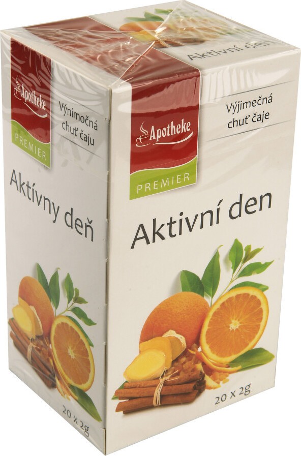 Apotheke Aktivní den čaj 20x2g