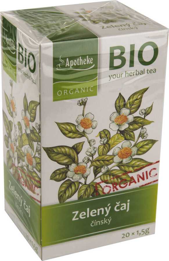 Apotheke BIO Zelený čaj 20x1.5g