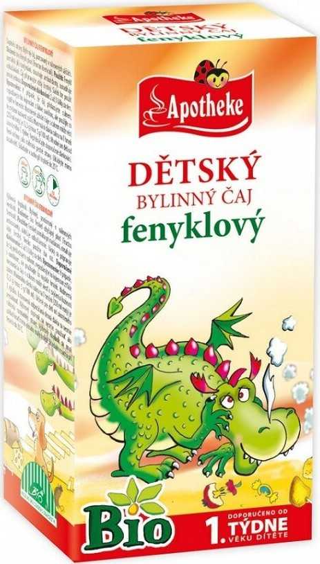 Apotheke Dětský čaj BIO fenyklový 20x1.5g