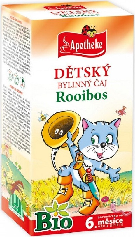 Apotheke Dětský čaj BIO rooibos běžné pití 20x1.5g