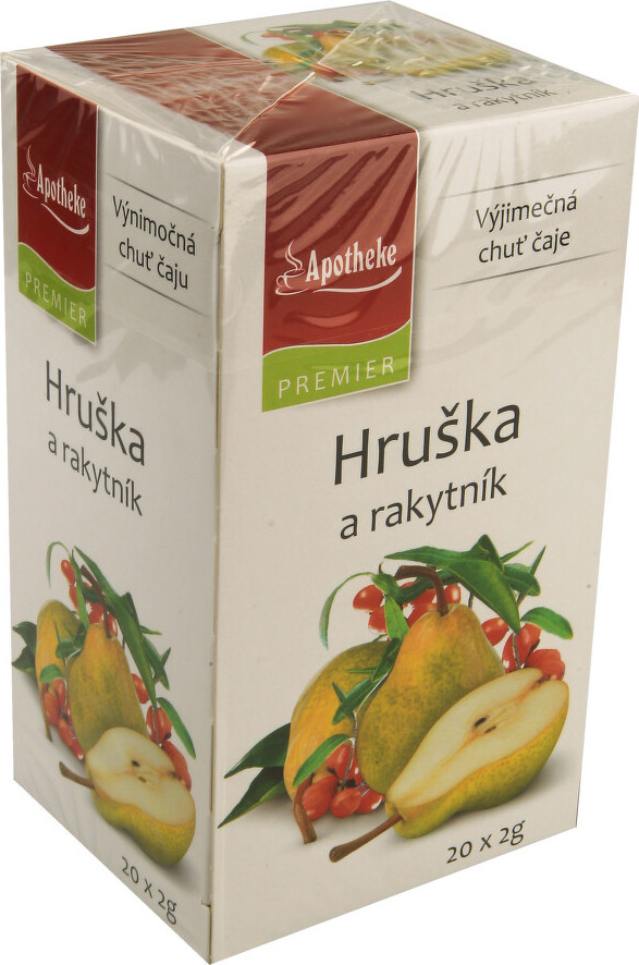 Apotheke Hruška a rakytník čaj 20x2g