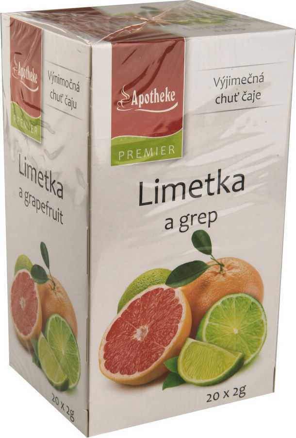 Apotheke Limetka a grep čaj 20x2g