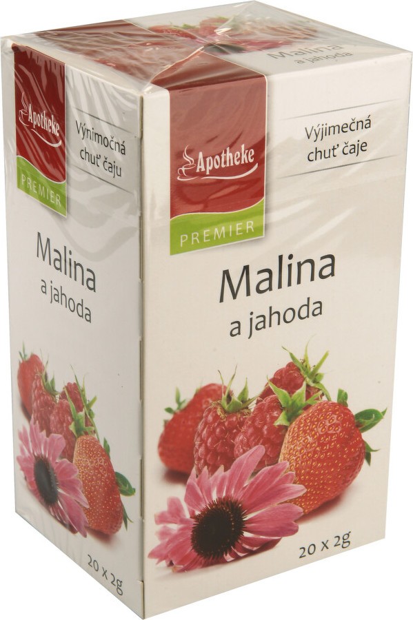 Apotheke Malina+jahoda s echinaceou čaj 20x2g