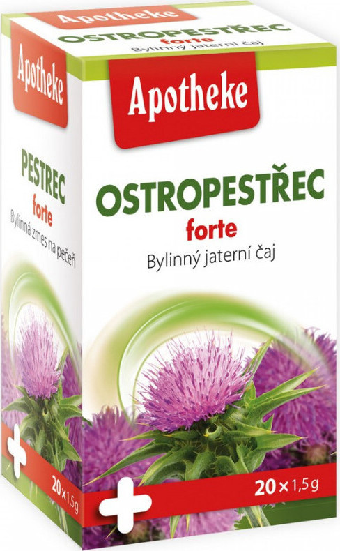 Apotheke Ostropestřec forte jaterní čaj 20x1.5g