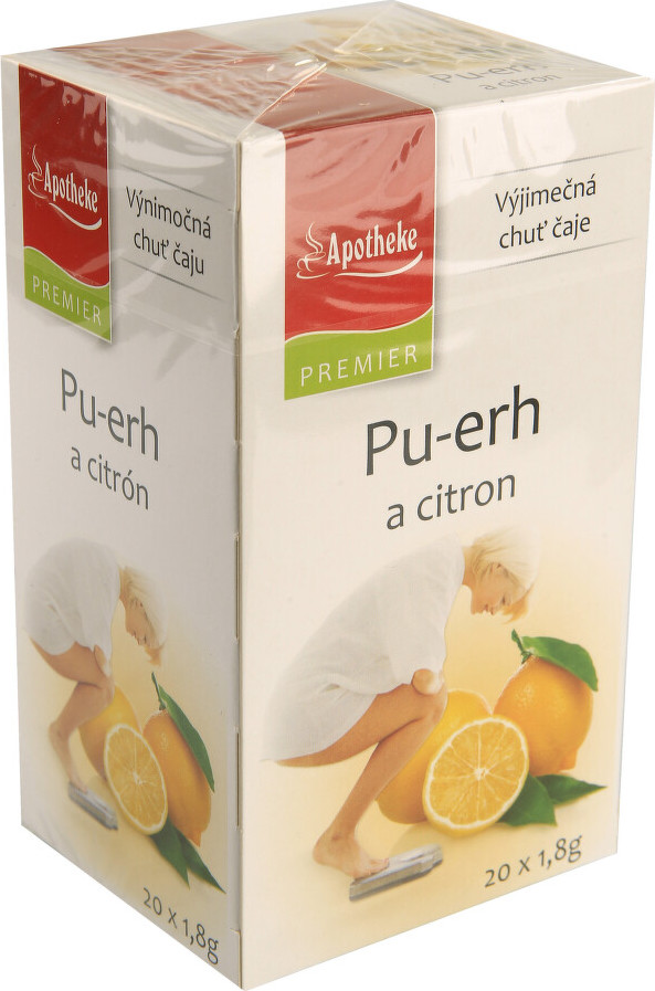 Apotheke Pu-erh a citron čaj n.s.20x1.8g