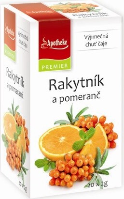 Apotheke Rakytník a pomeranč 20x2g