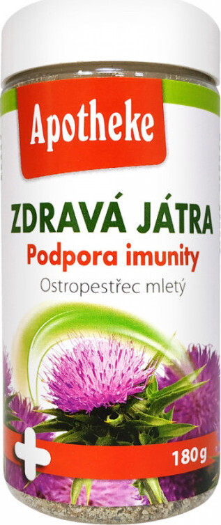 Apotheke Zdravá játra Ostropestřec mletý 180g