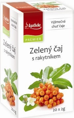 Apotheke Zelený čaj s rakytníkem 20x2g