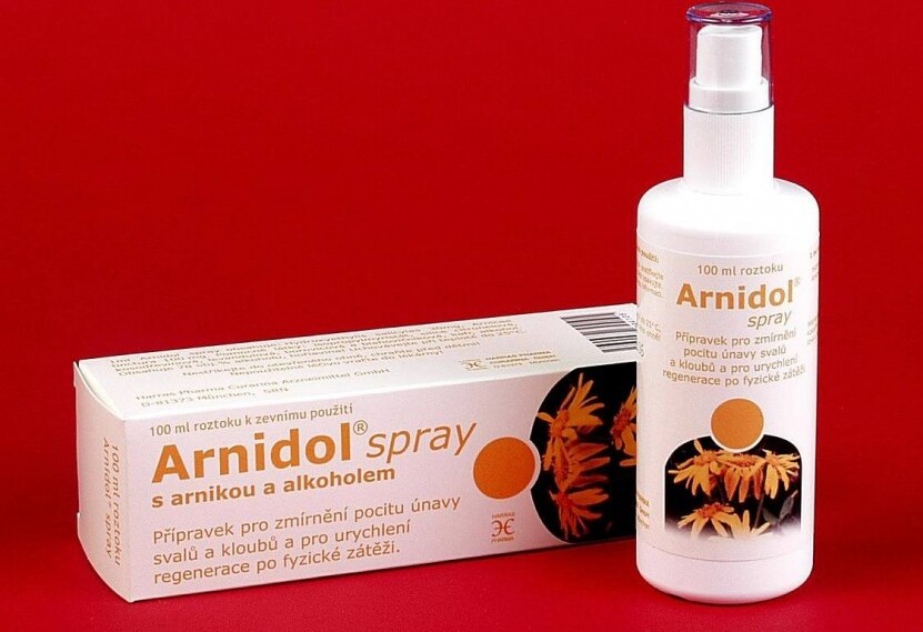 ARNIDOL SPRAY 30MG/ML+100MG/ML kožní podání sprej