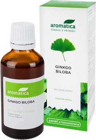 AROMATICA Ginkgo Biloba bylinné kapky 50ml