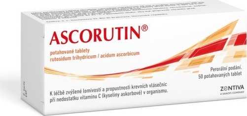 ASCORUTIN 100MG/20MG potahované tablety 50(5X10)