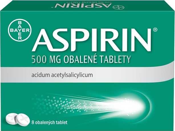 ASPIRIN 500MG obalené tablety 8