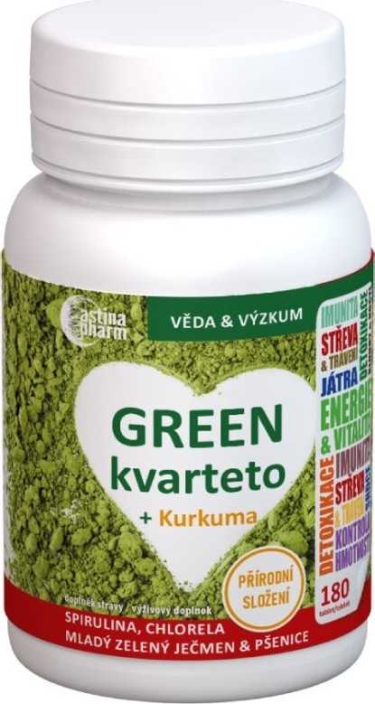 Astina GREEN kvarteto s kurkumou tbl.180