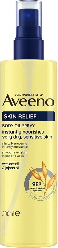 Aveeno Skin Relief tělový olej ve spreji 200ml