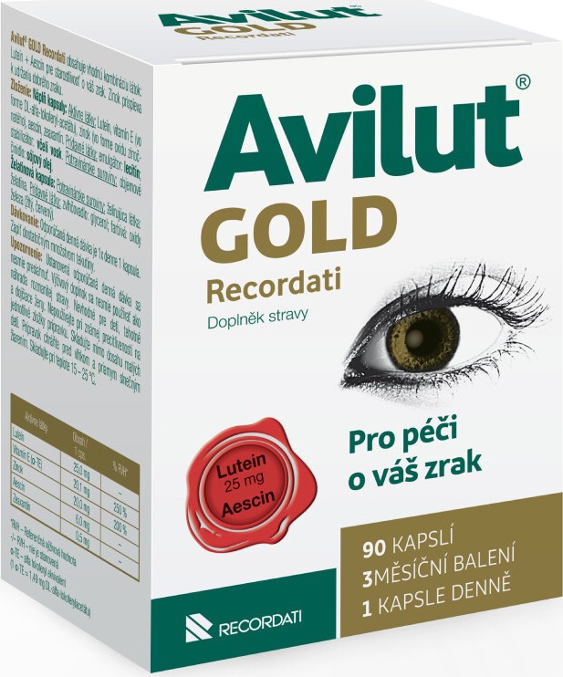 Avilut GOLD Recordati cps.90