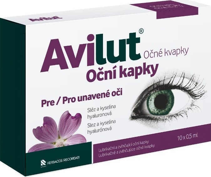 AVILUT Oční kapky 10x0.5ml