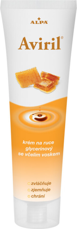 Aviril krém na ruce glycerín.se včel.voskem 100ml