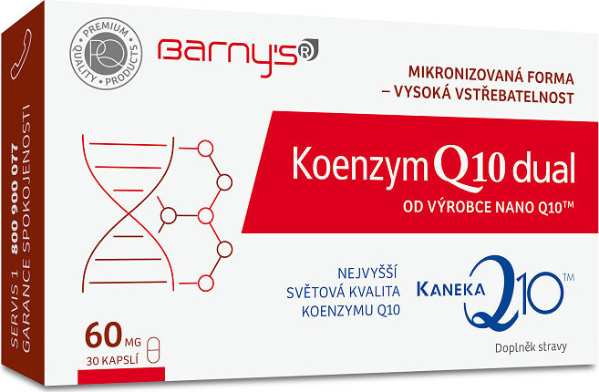 Barnys Koenzym Q10 dual 60mg cps.30