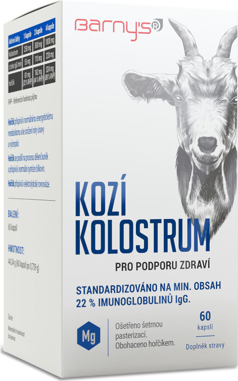 Barnys Kozí kolostrum cps.60