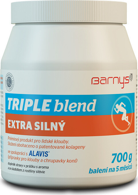 Barnys Triple blend EXTRA SILNÝ 700g