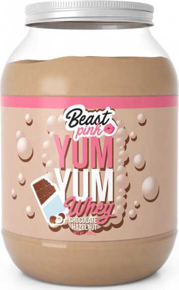 BeastPink Yum Yum Whey chocolate hazelnut 1000g