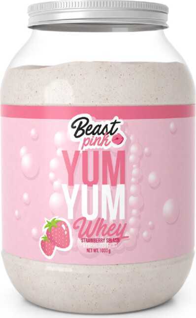 BeastPink Yum Yum Whey strawberry splash 1000g