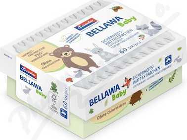 Bellawa Baby vatové tyčinky pro kojence 60 ks